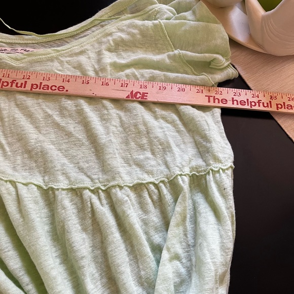 We The Free light green oversized babydoll Sz L - Picture 4 of 5
